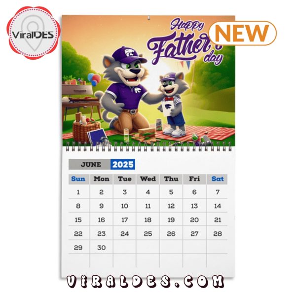 Kansas State Wildcats Football 2025 Calendar