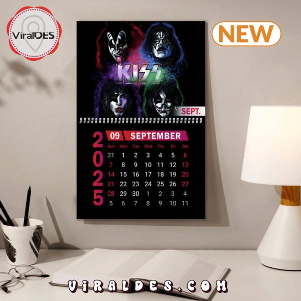 Kiss Band 2025 New Year Gifts Calendar