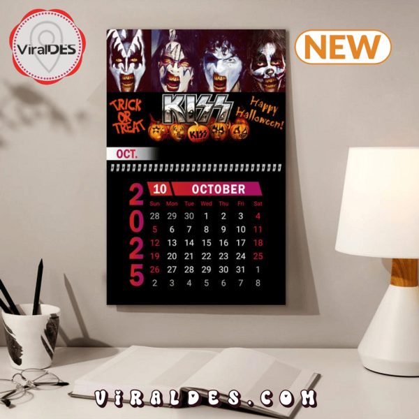 Kiss Band 2025 New Year Gifts Calendar