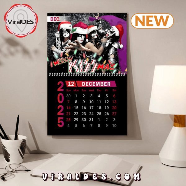 Kiss Band 2025 New Year Gifts Calendar