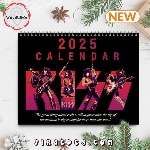 Kiss Band 2025 New Year Gifts Calendar