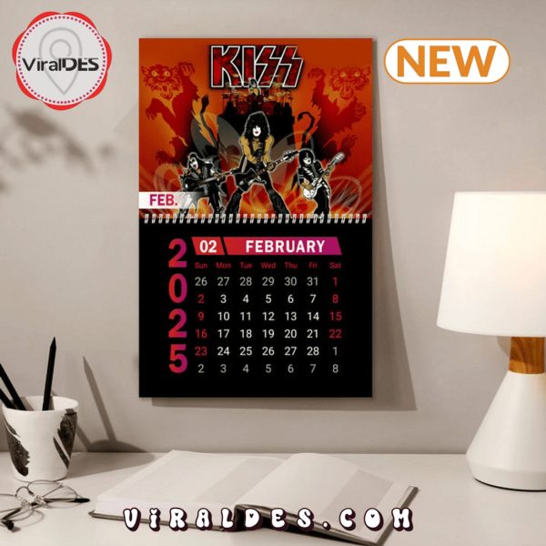 Kiss Band 2025 New Year Gifts Calendar