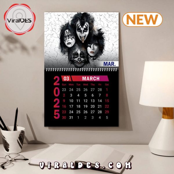 Kiss Band 2025 New Year Gifts Calendar