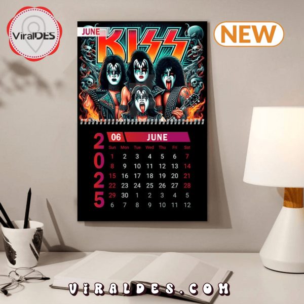 Kiss Band 2025 New Year Gifts Calendar