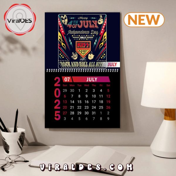 Kiss Band 2025 New Year Gifts Calendar