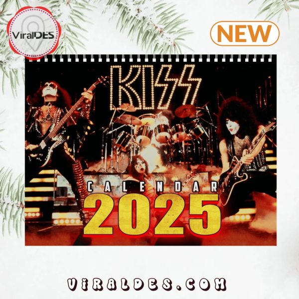 Kiss Rock Band 2025 New Year Calendar