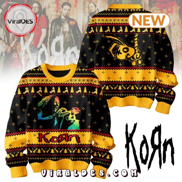 Korn Band 2024 Christmas Ugly Sweater