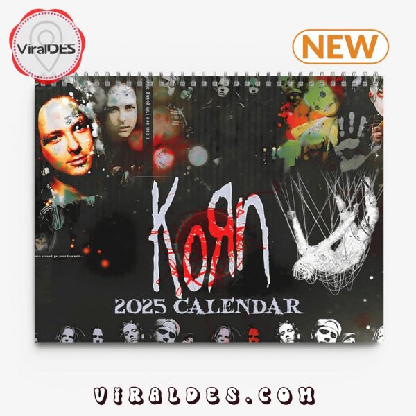 Korn Band 2025 New Year Calendar