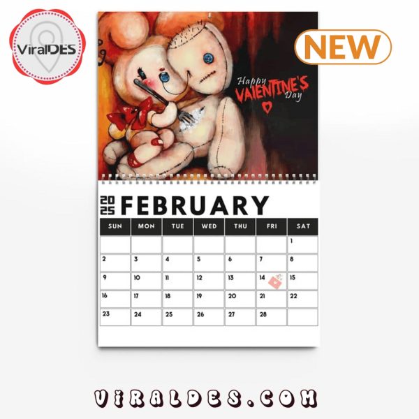 Korn Band 2025 New Year Calendar