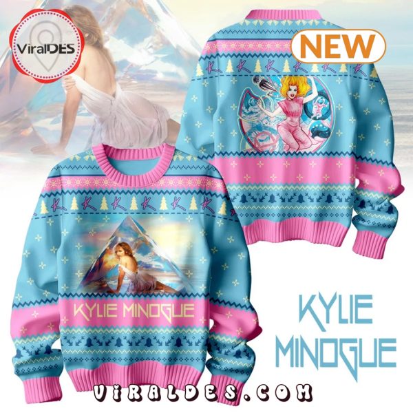 Kylie Minogue 2024 Christmas Ugly Sweater