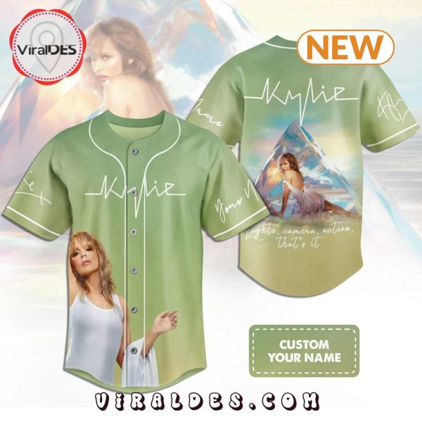 Kylie Minogue Custom Baseball Jersey