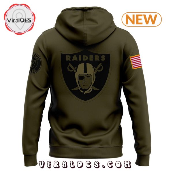 Las Vegas Raiders Camo Salute to Service Hoodie