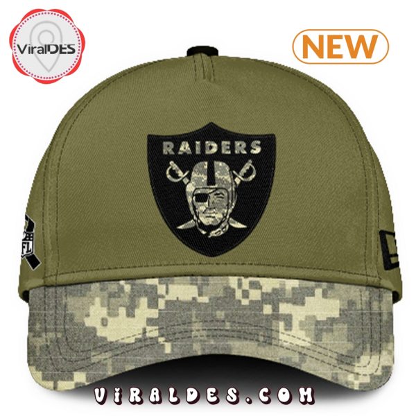 Las Vegas Raiders Salute to Service Camo Hoodie, Jogger, Cap