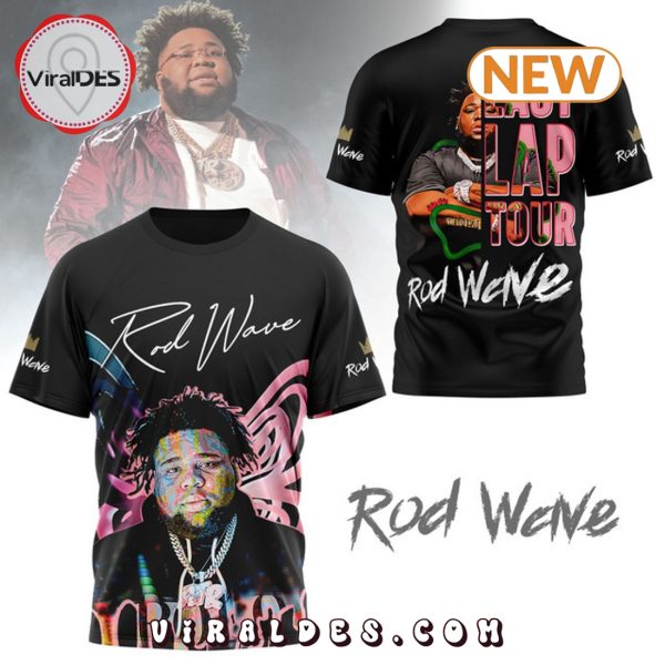 Last Lap Tour 2024 Rod Wave Black Hoodie