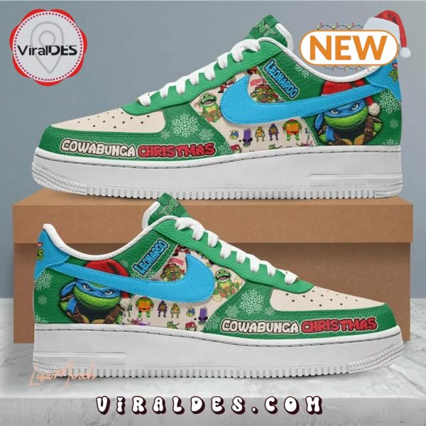 Leonardo x TMNT Cowabunga Merry Christmas Air Force 1