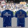 Los Angeles Dodgers 2024 Blue Champion T-Shirt, Cap