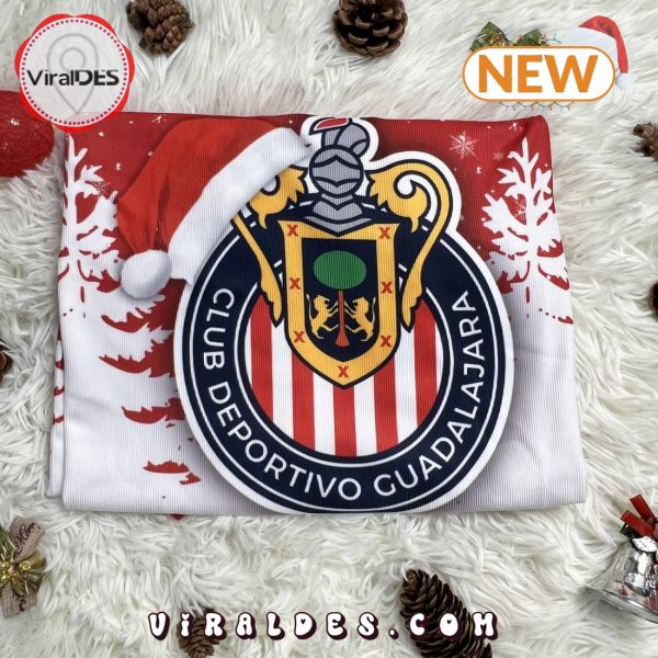 LIGA MX Chivas Guadalajara 2024 Christmas Ugly Sweater