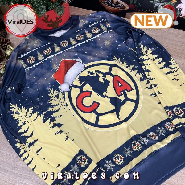 LIGA MX Club America 2024 Christmas Ugly Sweater