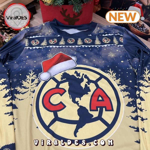 LIGA MX Club America 2024 Christmas Ugly Sweater