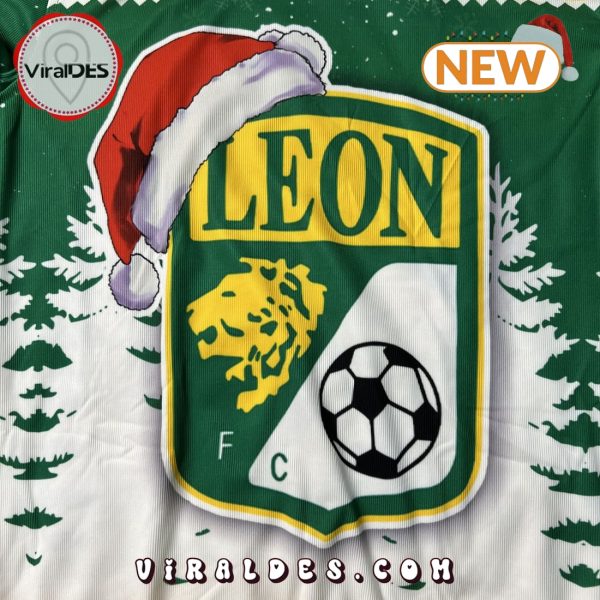 LIGA MX Club Leon 2024 Christmas Ugly Sweater