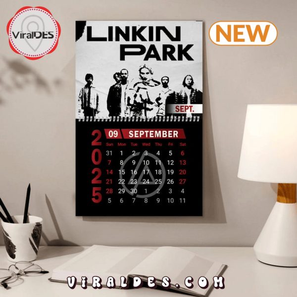 Linkin Park Rock Band 2025 New Year Calendar