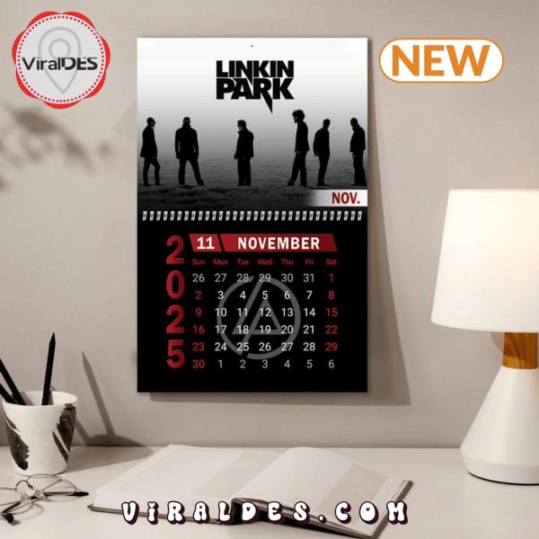 Linkin Park Rock Band 2025 New Year Calendar