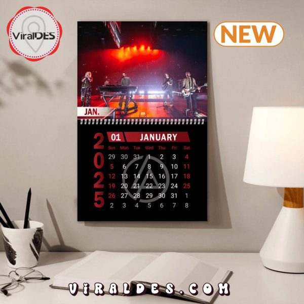 Linkin Park Rock Band 2025 New Year Calendar