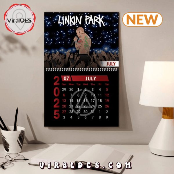 Linkin Park Rock Band 2025 New Year Calendar