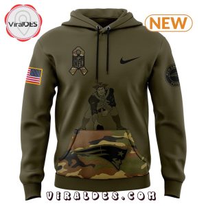 New England Patriots Camo Salute to Service Hoodie