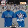 Los Angeles Dodgers 2024 Champions Black T-Shirt, Cap