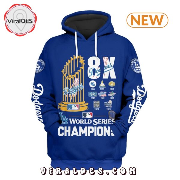 Los Angeles Dodgers 2024 Series Champions Hoodie