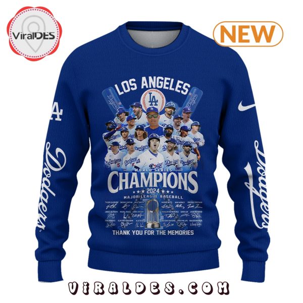 Los Angeles Dodgers 2024 World Champions Ugly Sweater