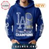 Los Angeles Dodgers World Series Champions Hoodie