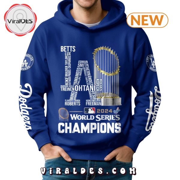 Los Angeles Dodgers 2024 World Series Hoodie