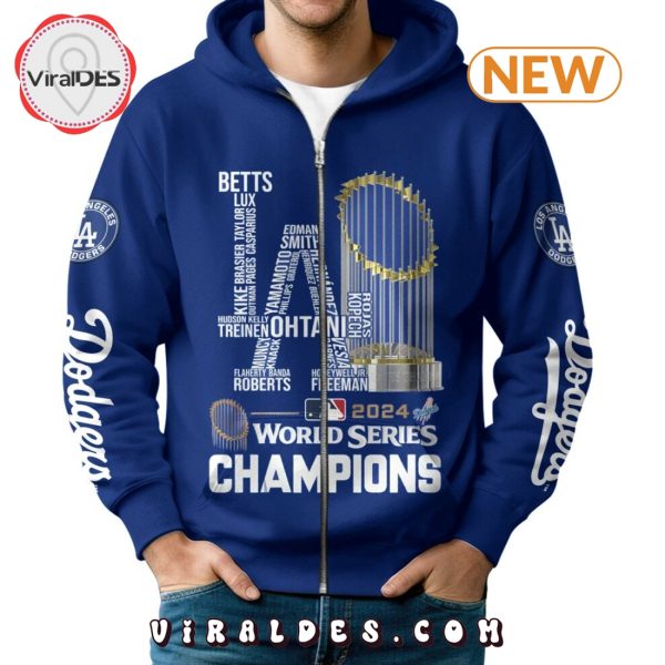 Los Angeles Dodgers 2024 World Series Hoodie