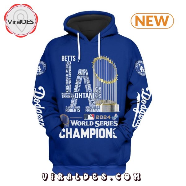 Los Angeles Dodgers 2024 World Series Hoodie