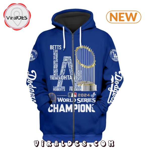 Los Angeles Dodgers 2024 World Series Hoodie