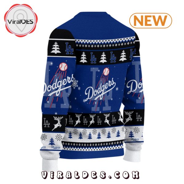 Los Angeles Dodgers Baseball Christmas Ugly Sweater