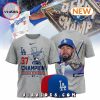 Los Angeles Dodgers 2024 Champions Black T-Shirt, Cap