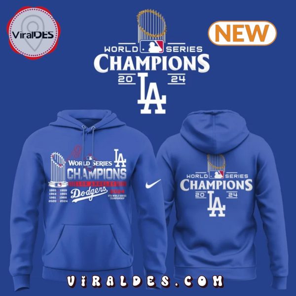 Los Angeles Dodgers World Series 2024 Hoodie