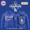 Los Angeles Dodgers Gray 2024 Champions Hoodie