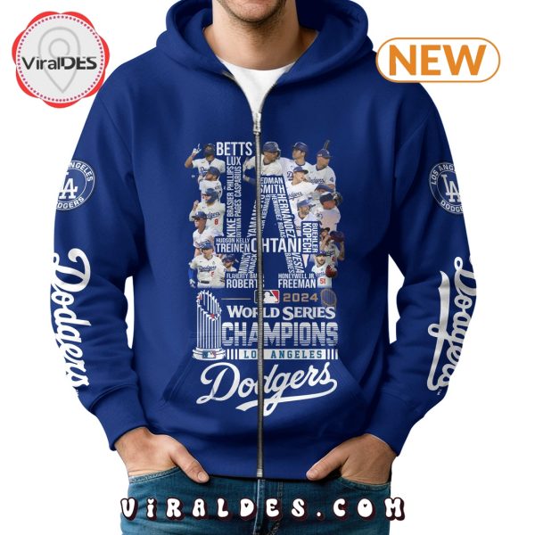 Los Angeles Dodgers World Series Champions Hoodie