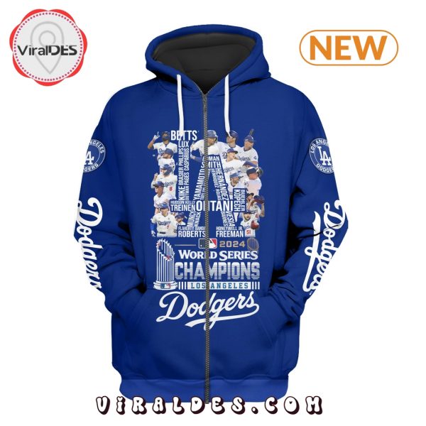 Los Angeles Dodgers World Series Champions Hoodie