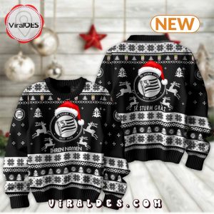 SK Sturm Graz 2024 Christmas Ugly Sweater