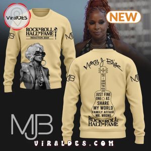 Mary J. Blige – Rock & Roll Hall of Fame Yellow Shirt