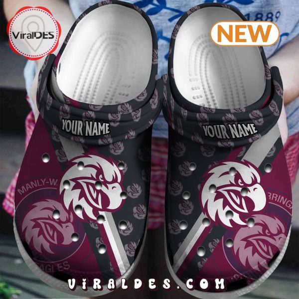 Manly Warringah Sea Eagles NRL Custom Crocs Clogs