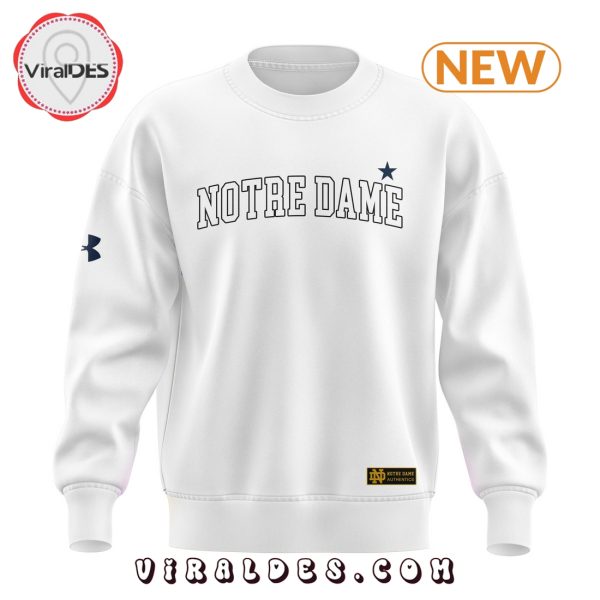 Marcus Freeman Notre Dame Fighting White Hoodie