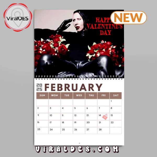 Marilyn Manson 2025 New Year Calendar