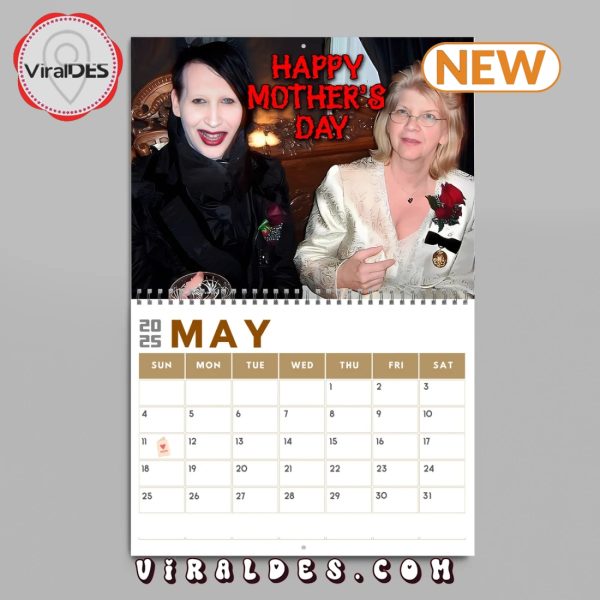 Marilyn Manson 2025 New Year Calendar