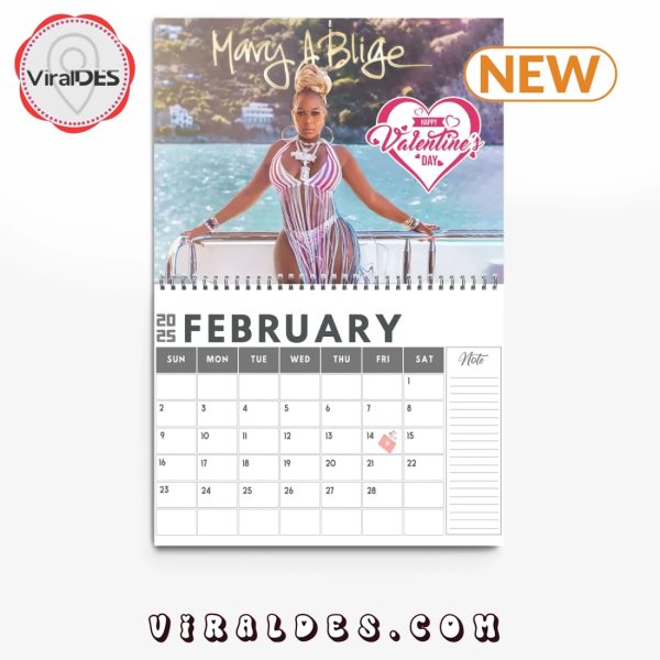 Mary J. Blige 2025 New Year Calendar